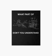 Funny Aerospace Engineering Art Board