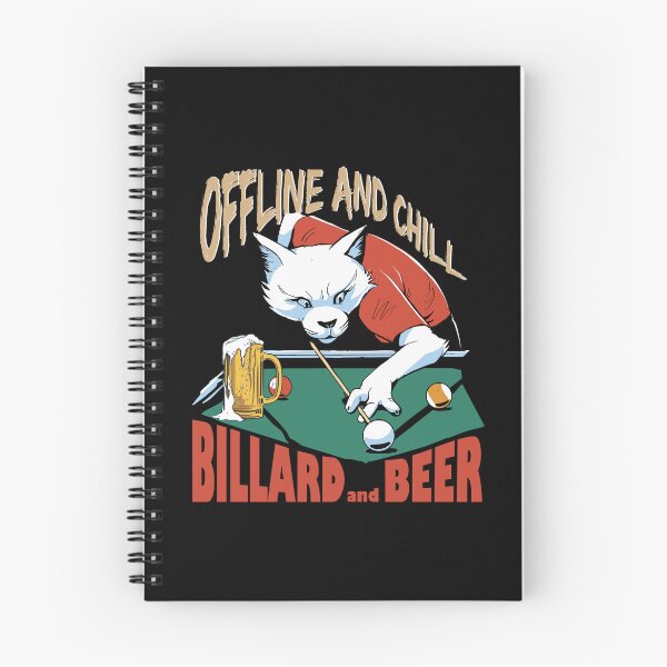 Item preview, Billiard saying offline and chill, billiards and beer, billiard saying, leisure outfit for billiard players designed and sold by ChrUzDesigner.