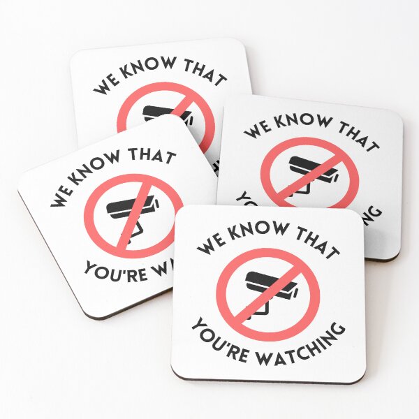 Item preview, Anti Surveillance - We Know That You_re Watching designed and sold by GR8BTQs.