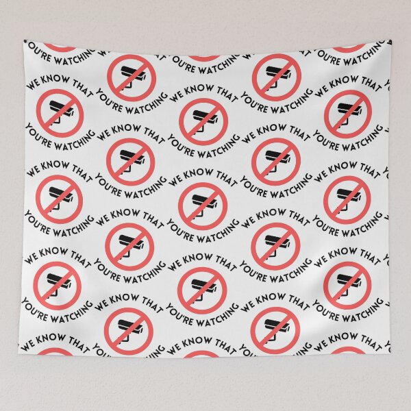 Item preview, Anti Surveillance - We Know That You_re Watching designed and sold by GR8BTQs.