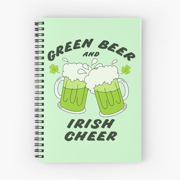 Item preview, green beer and irish cheer designed and sold by champagnemoment.