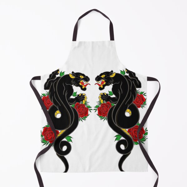 Item preview, Black Panter & Roses designed and sold by NomadaArtshop.