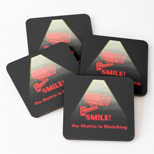 Item preview, anti surveillance Smile! the matrix is Watching designed and sold by GR8BTQs.