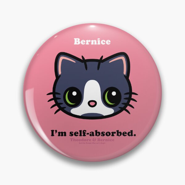 Item preview, Bernice the Cat - I'm self-absorbed. designed and sold by Kevin Jakubowski.