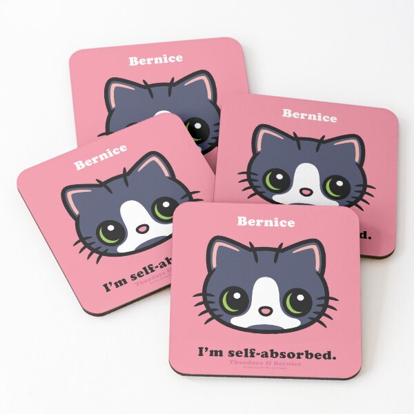Item preview, Bernice the Cat - I'm self-absorbed. designed and sold by Kevin Jakubowski.