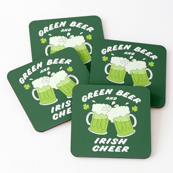 Item preview, St Patricks Day green beer and irish cheer designed and sold by champagnemoment.