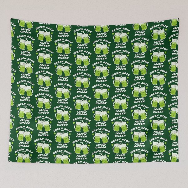 Item preview, St Patricks Day green beer and irish cheer designed and sold by champagnemoment.