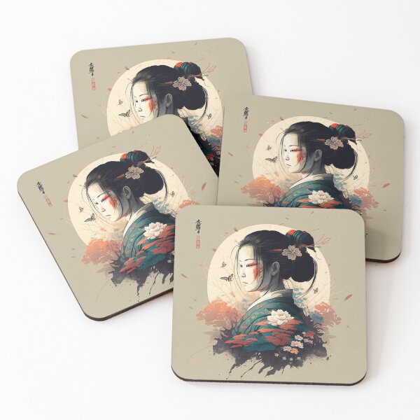 Item preview, Classic Japanese Style Art 01 | Colorful Cartoons designed and sold by Sunchaser World.