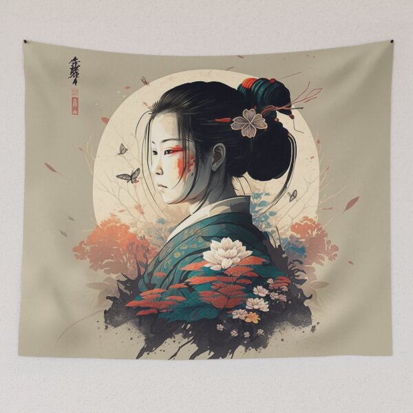 Item preview, Classic Japanese Style Art 01 | Colorful Cartoons designed and sold by Sunchaser World.