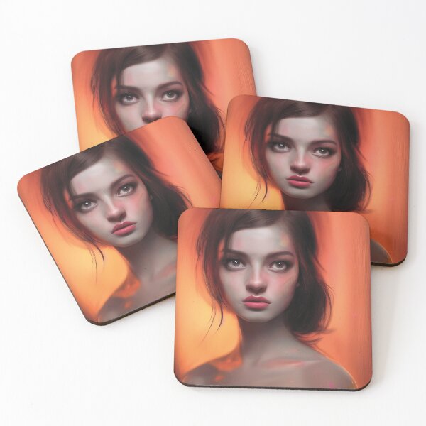 Item preview, Dispirited | Portrait Painting | AI Art designed and sold by The AI Art Gallery.