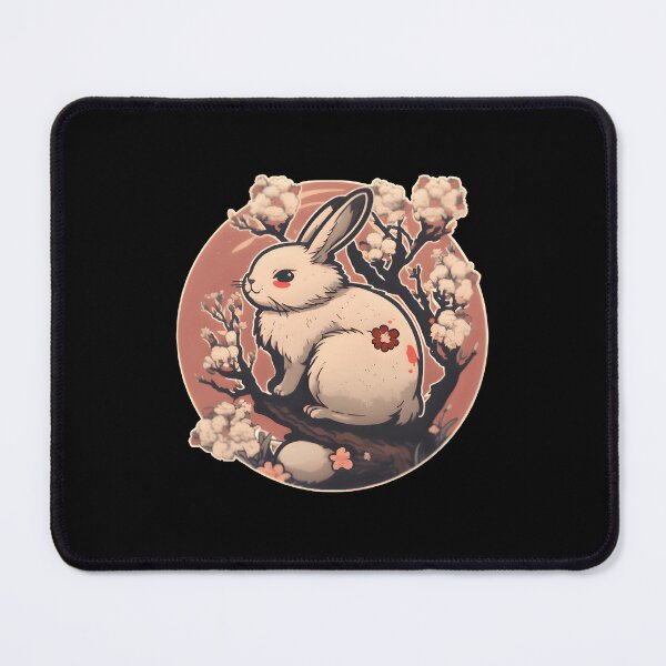 Item preview, "Rabbit of the Red Plum Grove" designed and sold by mai-gallery.