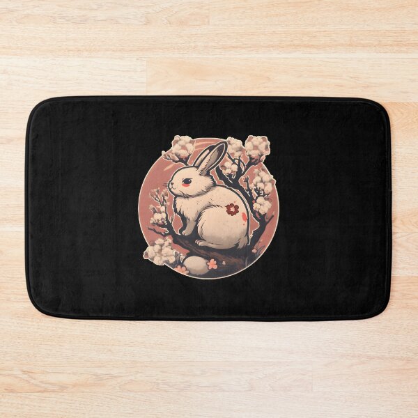 Item preview, "Rabbit of the Red Plum Grove" designed and sold by mai-gallery.