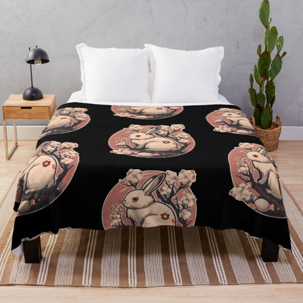 Item preview, "Rabbit of the Red Plum Grove" designed and sold by mai-gallery.