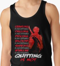 Camiseta de tirantes Shinigami dejar de fumar no es