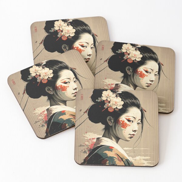Item preview, Classic Japanese Style Art 02 | Colorful Cartoons designed and sold by Sunchaser World.