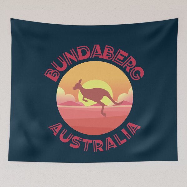 Item preview, Bundaberg Australia Kangaroo at sunset  designed and sold by RanaSprouseyobk.