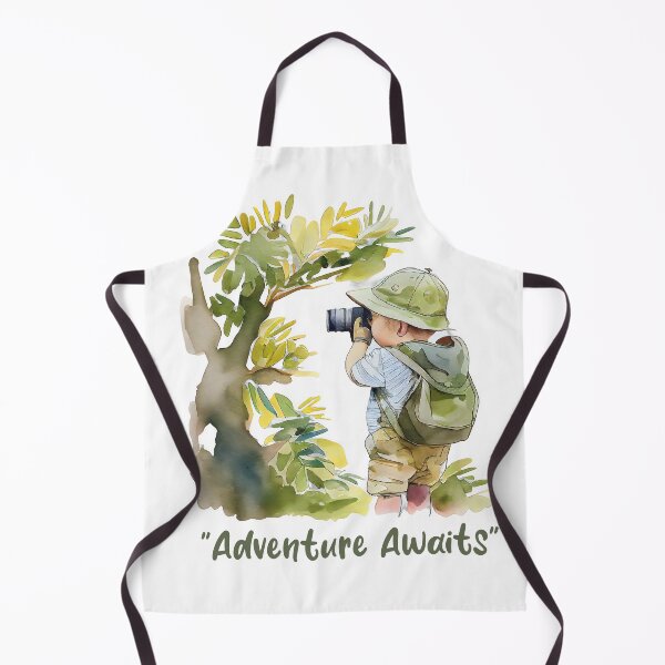 Item preview, "Exploring the World One Step at a Time" Cute Funny Watercolor cartoon design gift designed and sold by The Commitment.