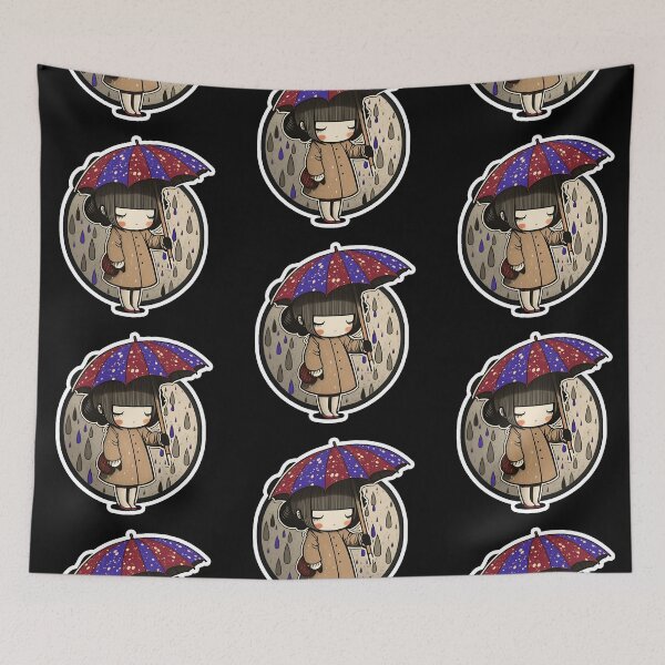 Item preview, "Rainy Day Blues" designed and sold by mai-gallery.