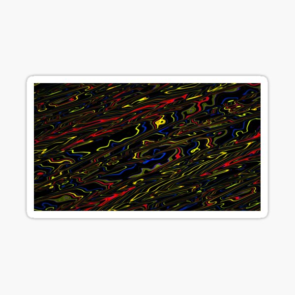 Acrylic Painting Sticker