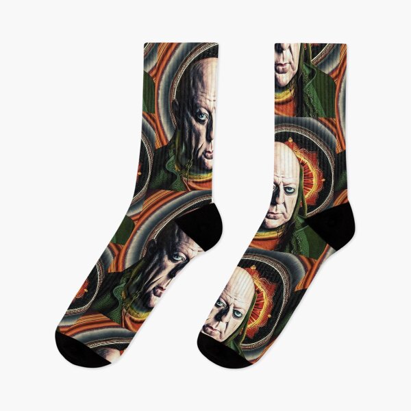 Item preview, impressionist painting of Aleister Crowley The Great Beast of Thelema as Old Man designed and sold by Ataraxia  Apparel.