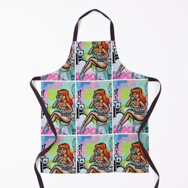 Item preview, Melbourne Babe | Graffiti Print designed and sold by skewdart.