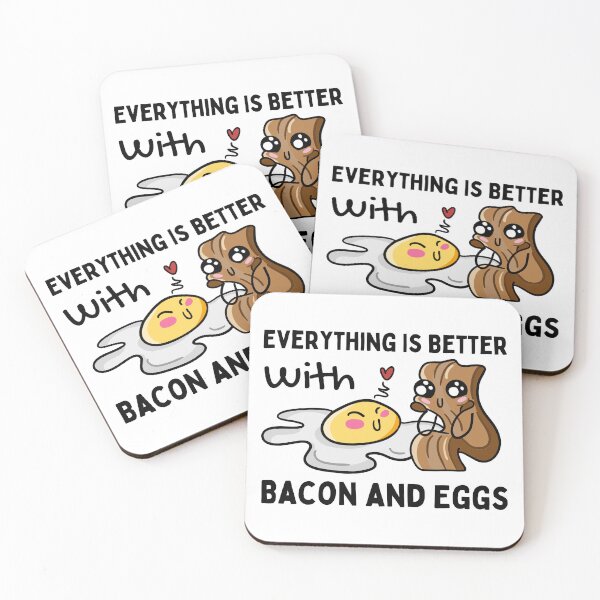 Item preview, Everything Is Better With Bacon and Eggs designed and sold by SweetAndSpice.