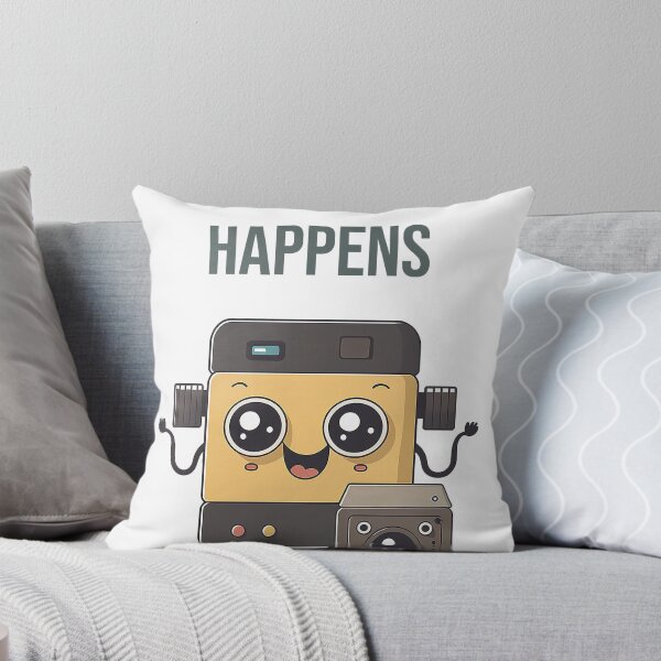 Item preview, Shoot Happens - camera pun - Kinda Kawaï designed and sold by Bokeh-Shop.
