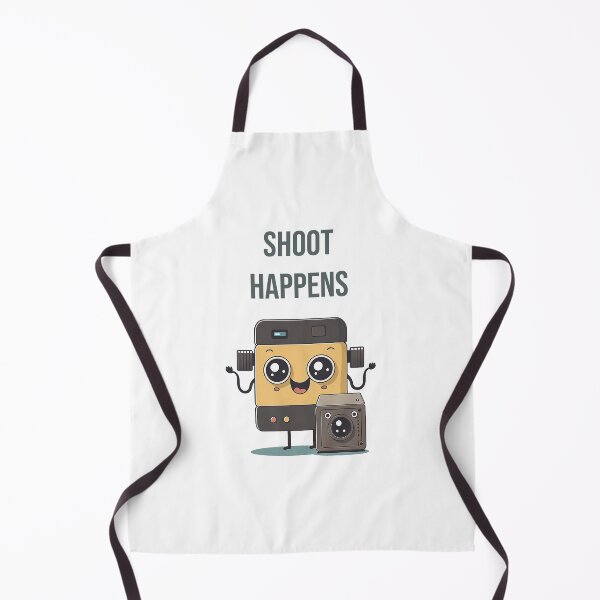 Item preview, Shoot Happens - camera pun - Kinda Kawaï designed and sold by Bokeh-Shop.