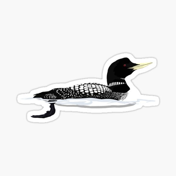Item preview, Yellow-billed Loon designed and sold by BennuBirdy.
