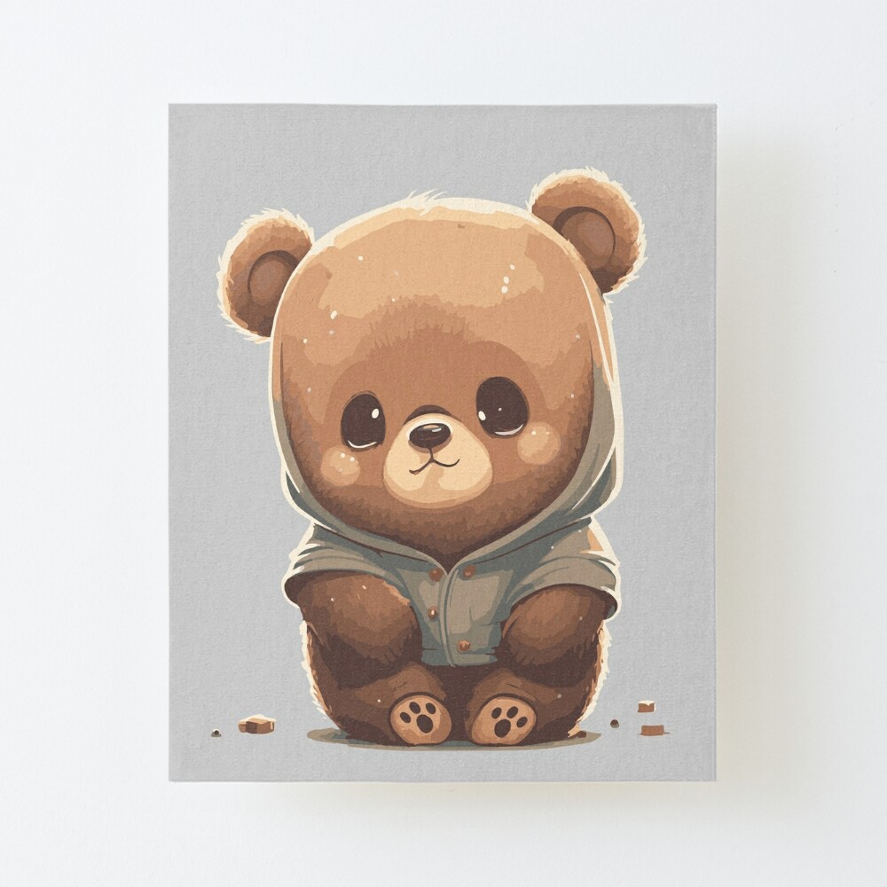 Get Well Teddy Bear Art Board Print for Sale by Barbny