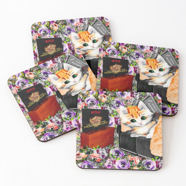 Item preview, Binge Watching and Book Reading Kitty designed and sold by KC Morcom.