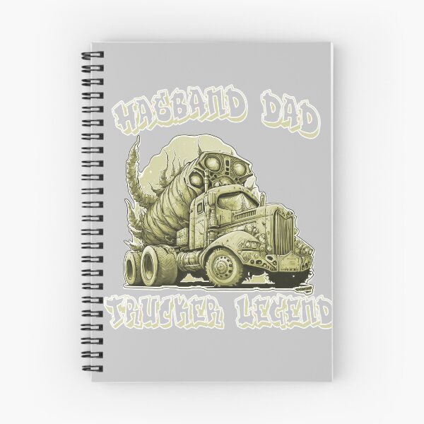 Item preview, Husband Dad Trucker Legend Truck Driver Sticker T-shirt 2023 designed and sold by PhiloSophyEye.