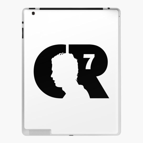 CR7 logo black