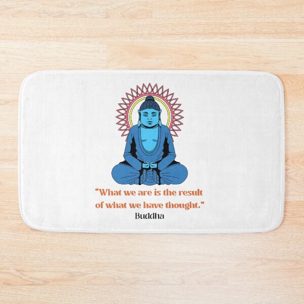 Item preview, What We are is the Result of What We Have Thought - Quote by Buddha designed and sold by SerenaBliss.