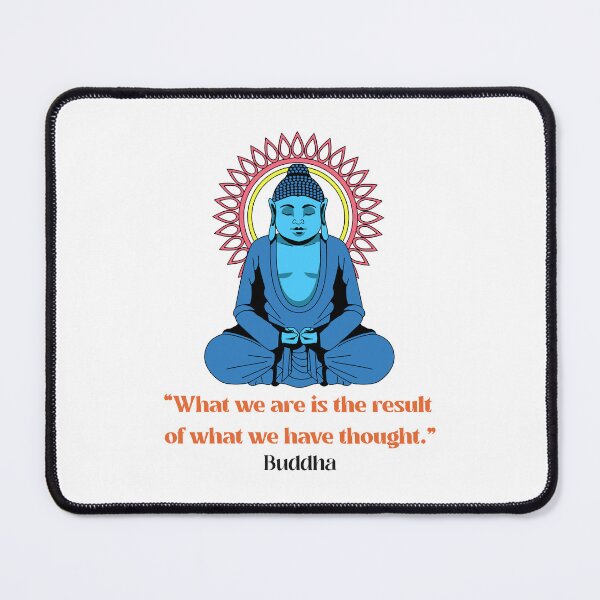 Item preview, What We are is the Result of What We Have Thought - Quote by Buddha designed and sold by SerenaBliss.