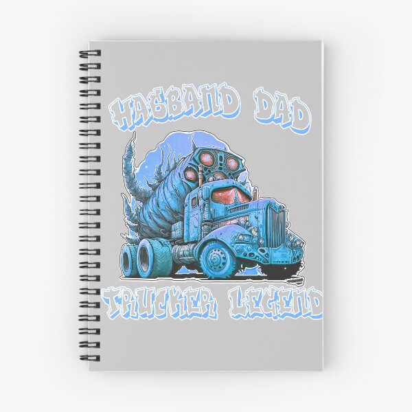 Item preview, Husband Dad Trucker Legend Truck Driver Sticker T-shirt 2023 designed and sold by PhiloSophyEye.