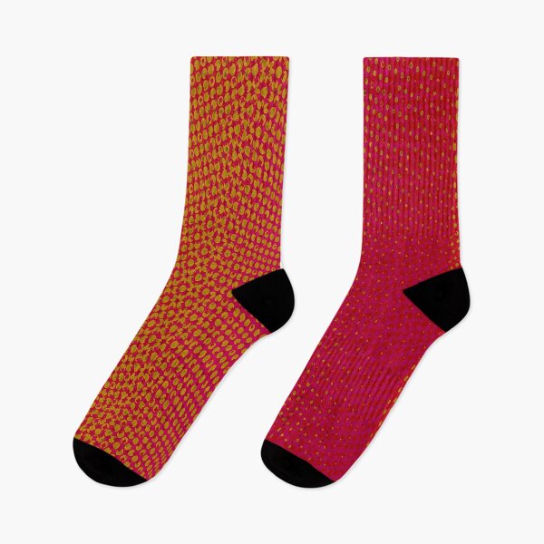 Item preview, Colorful Red & Orange Shade Pattern 147 designed and sold by Manal-Patterns.