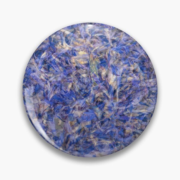 Item preview, Dried Flower Art Featuring Cornflower Blue Flower Petals designed and sold by Flowerartlovers.
