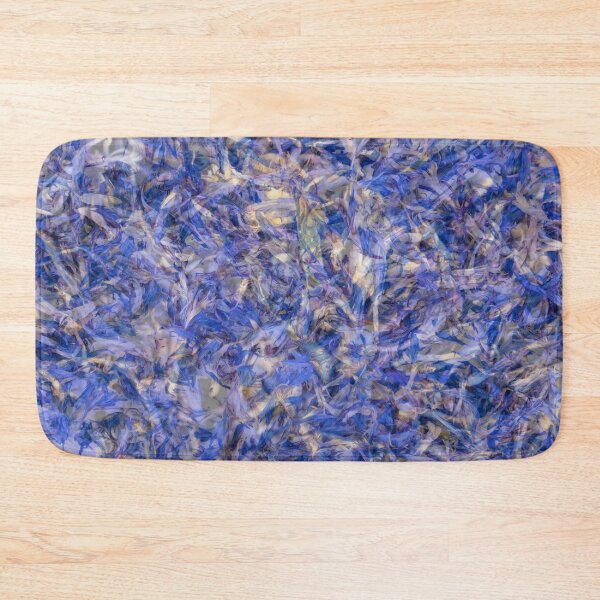 Item preview, Dried Flower Art Featuring Cornflower Blue Flower Petals designed and sold by Flowerartlovers.