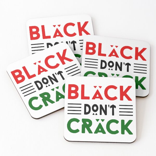 Item preview, Black Do Not Crack; designed and sold by StickerApe.