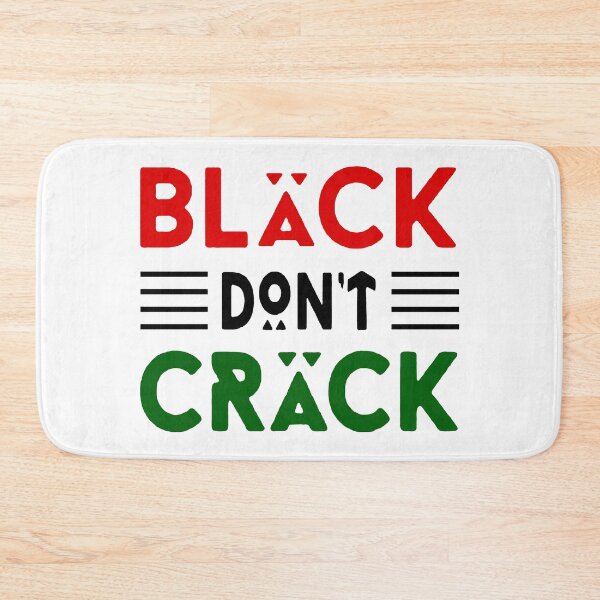 Item preview, Black Do Not Crack; designed and sold by StickerApe.