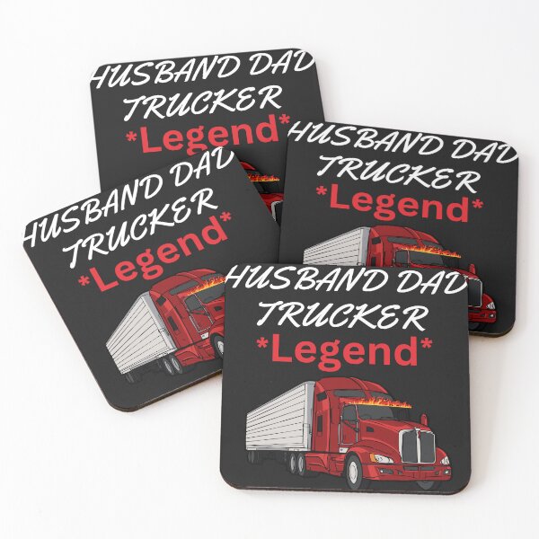 Item preview, husband dad trucker legend designed and sold by mottyshop.