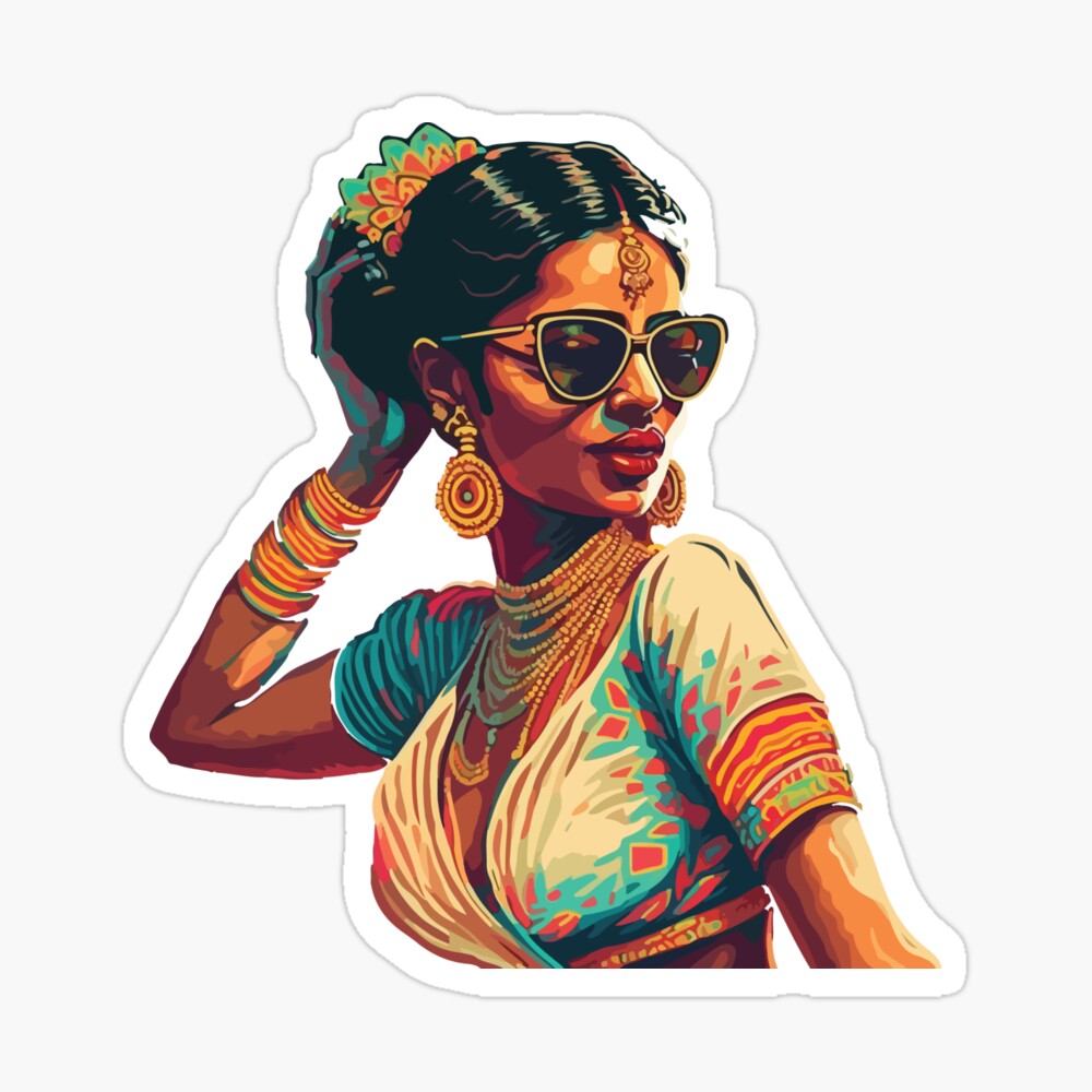 Desi Girl Swag | Brown Girl With Sunglasses Performing ...