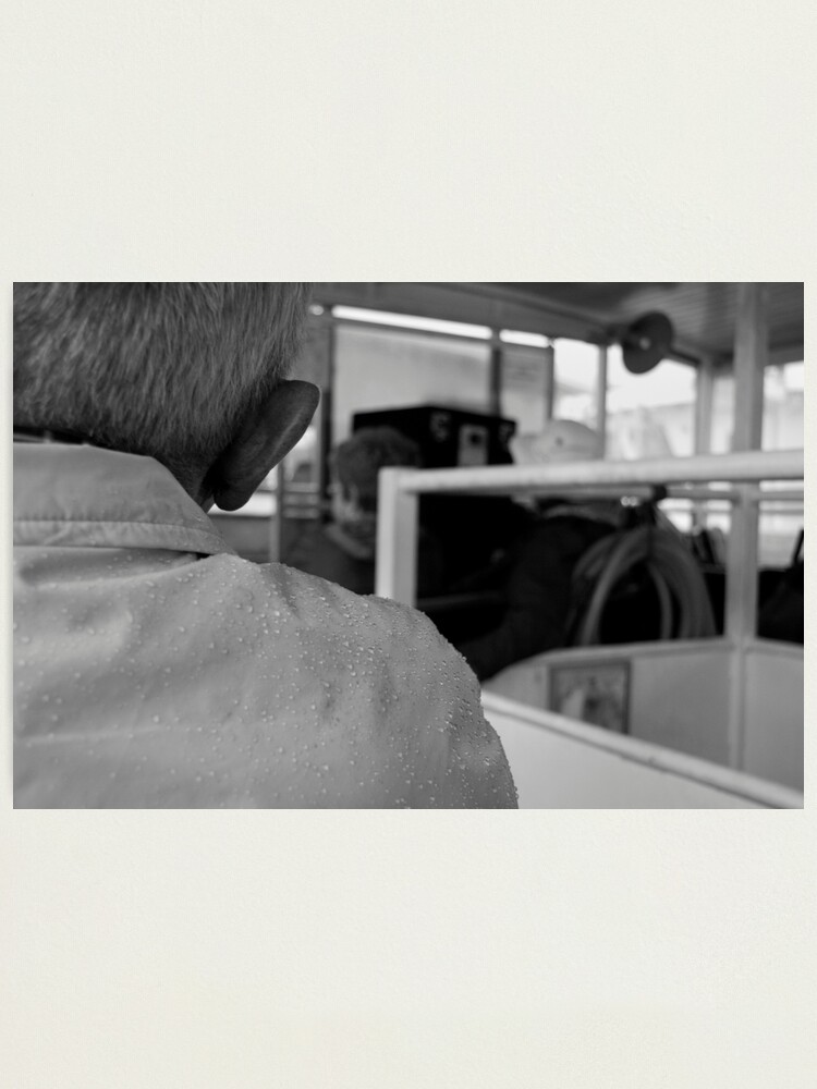Alternate view of Rain on The Tourist Photographic Print
