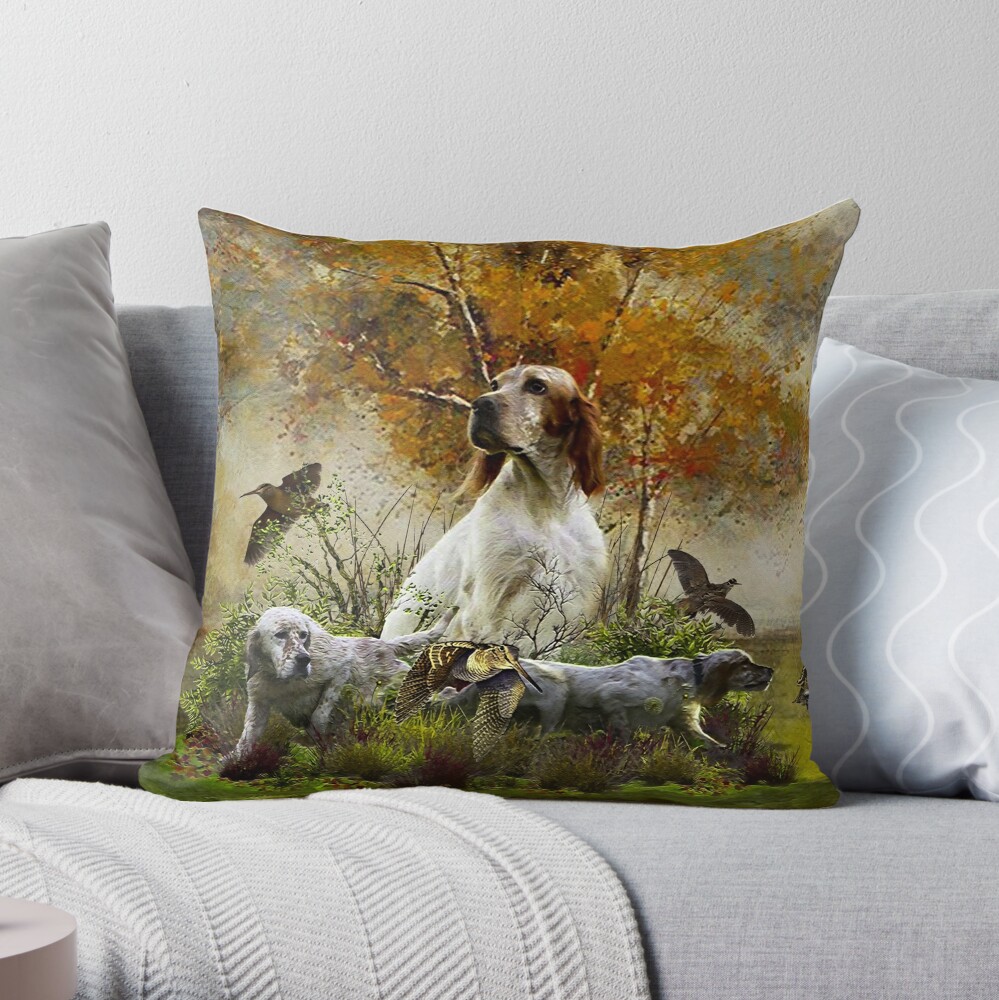 Hunting hotsell throw pillows