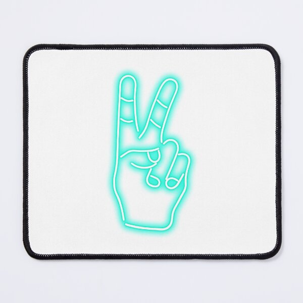 Item preview, Peace Finger Neon 7 Classic designed and sold by yuliafra.