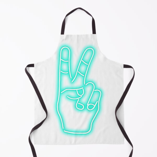 Item preview, Peace Finger Neon 7 Classic designed and sold by yuliafra.
