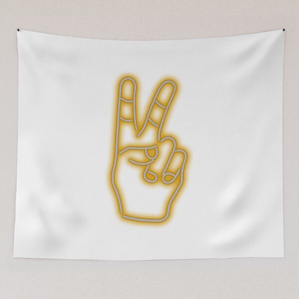 Item preview, Peace Finger Neon 9 Classic designed and sold by yuliafra.