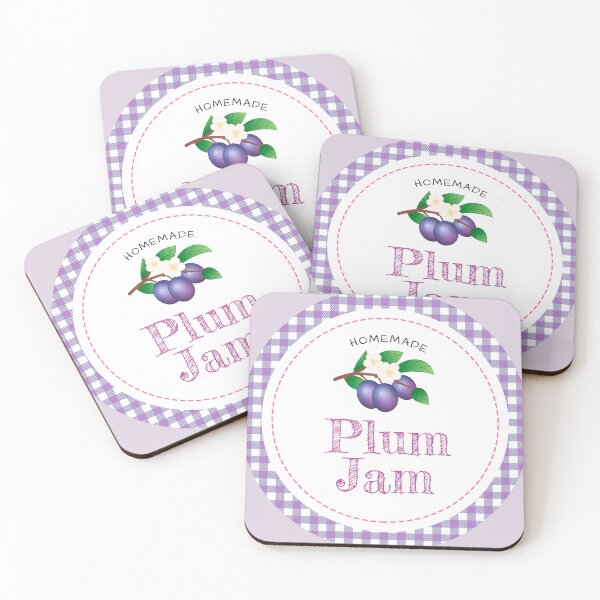 Item preview, Plum Jam Labels designed and sold by Magia Design.