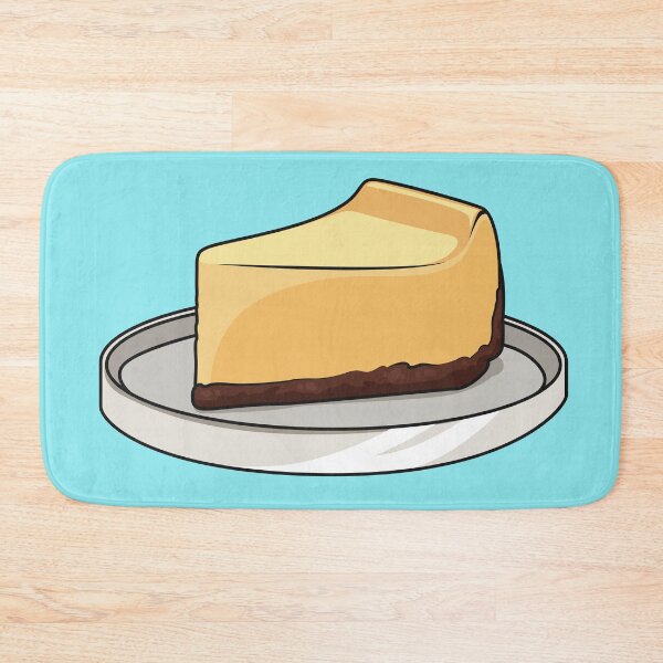 Item preview, Cheesecake cartoon illustration designed and sold by Misscartoon.